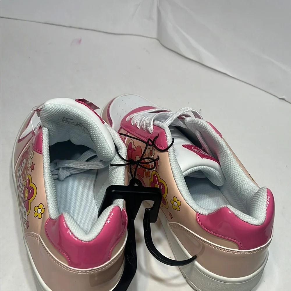 Barbie Pink and White Floral Sneakers - Picture 14 of 15